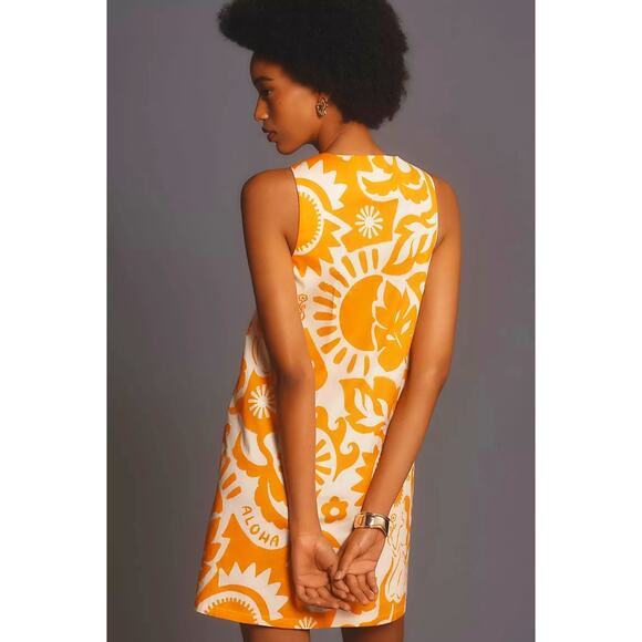 NWT Anthropologie Corey Lynn Calter Sleeveless Scoop-Neck Mini Dress $178 MEDIUM - Picture 3 of 3